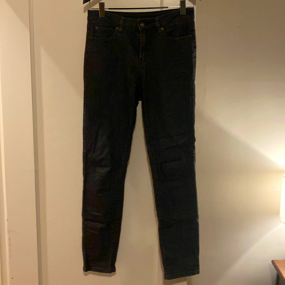EUC Prana black jeans size 6